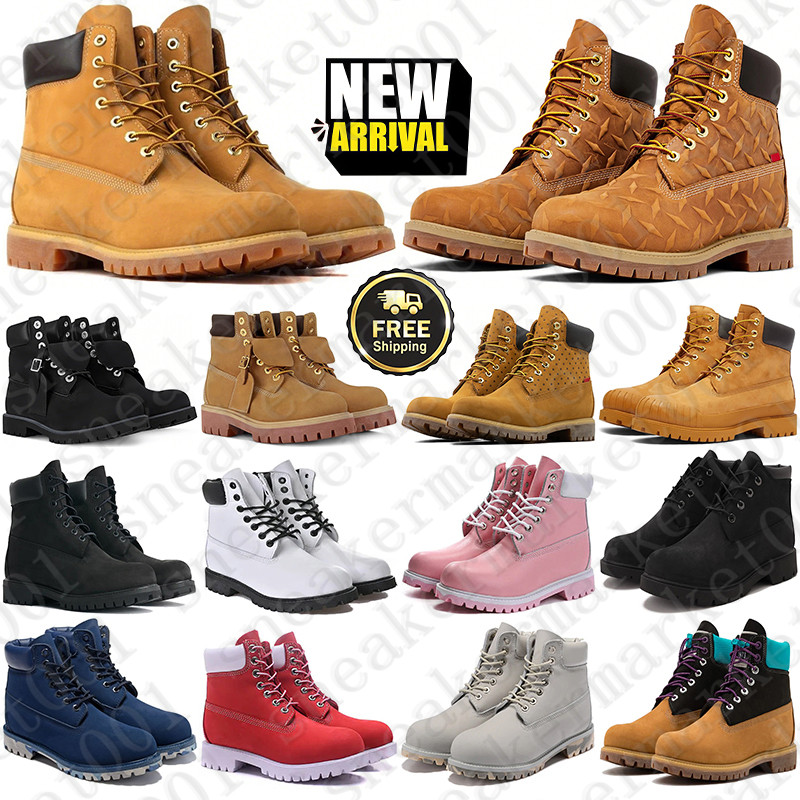 Free shipping Designer tim boots tims martin shoes for mens womens booties sneakers Bottom winter over the knee high snow men women boot fashion