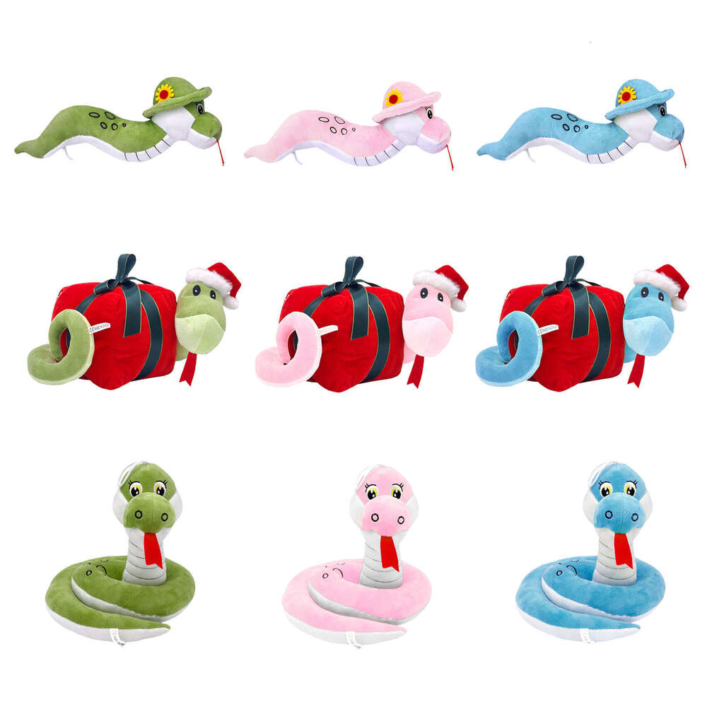 Zodiac Christmas Candy Bag Snake Year Anime Plush Toy Claw hine Doll