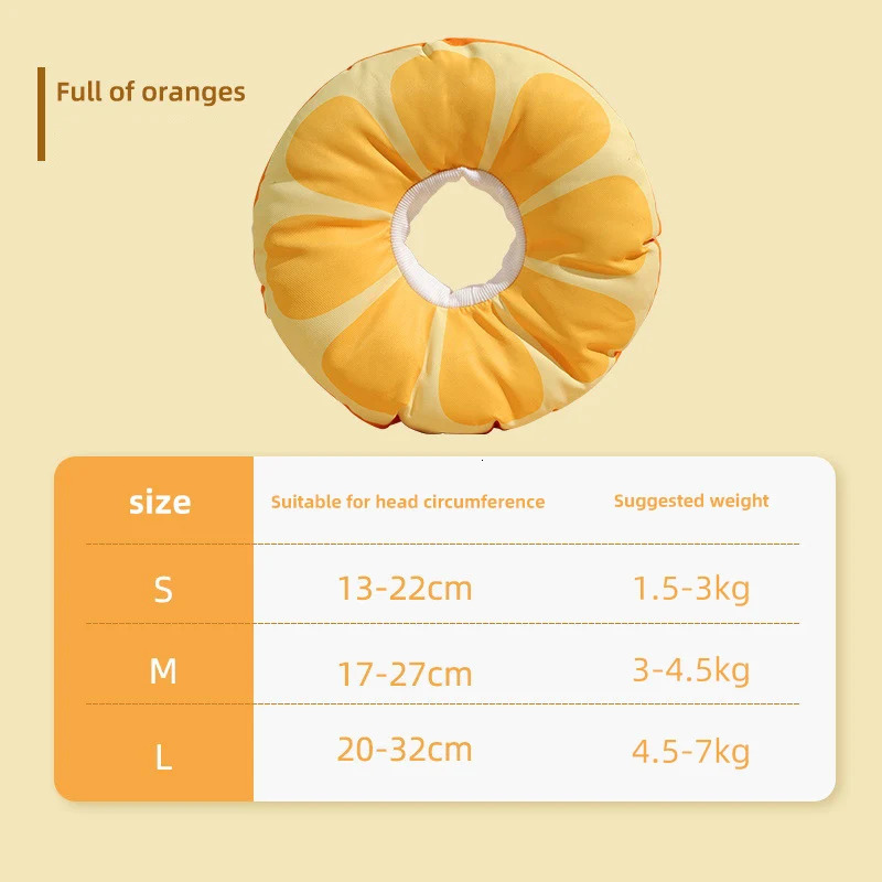 HOOPET Cat Elizabethan Collar Pet Neck Cone Soft Wearing Resistant Cat Accessories Cats Wound Healing Protective Collar for Cats 250716