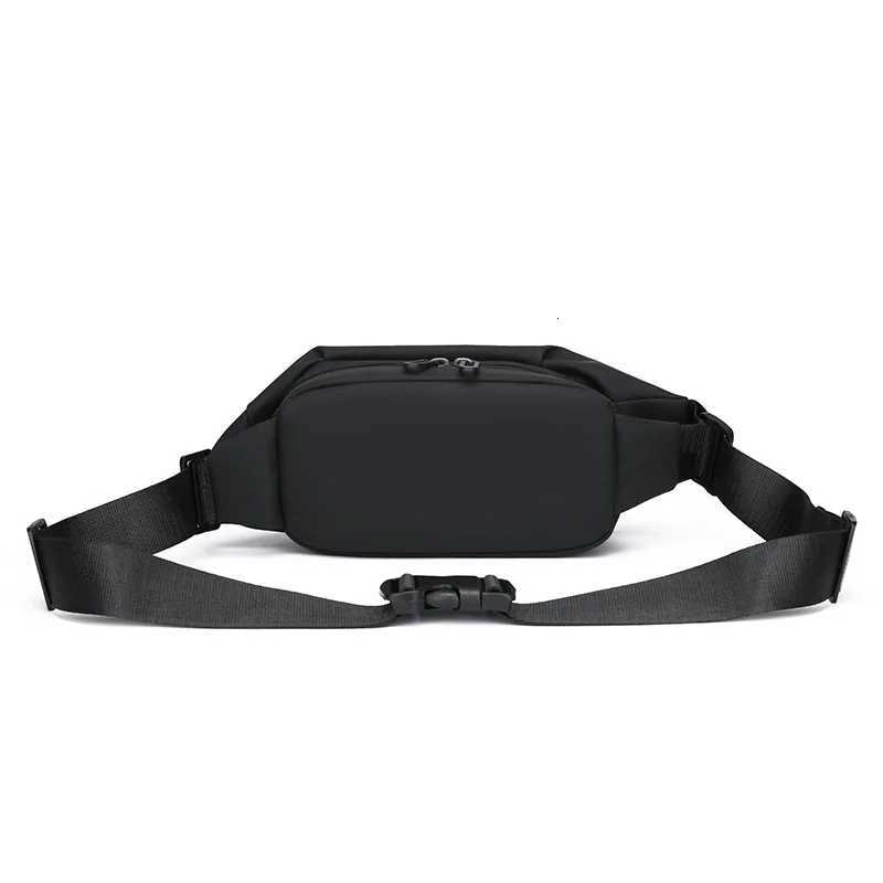 New Waist Bag Outdoor Chest Bag Business Crossbody Bag Multifunctional and Trendy Chest Bag Mens Sports Shoulder Bag Y250724