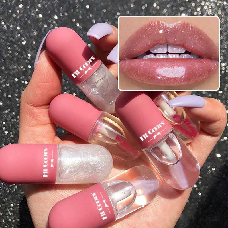 Mini Capsule Liquid Lip Blam Moisturizing Transparent Color Changing Lip Plumping Oil Mirror Jelly Plumping Lip Gloss CosmeticXJ250724