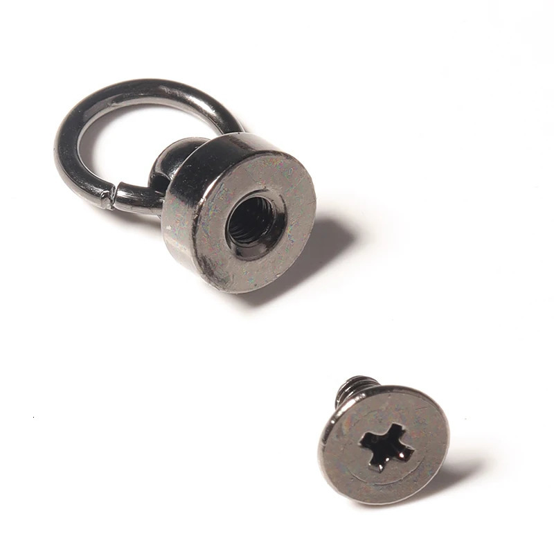 SAUVOO 10pcs/bag Monk Head Metal Pacifier Nail Bag Studded Hook For Bag Hat Choker Phone Case DIY Crafts Accessories 250723