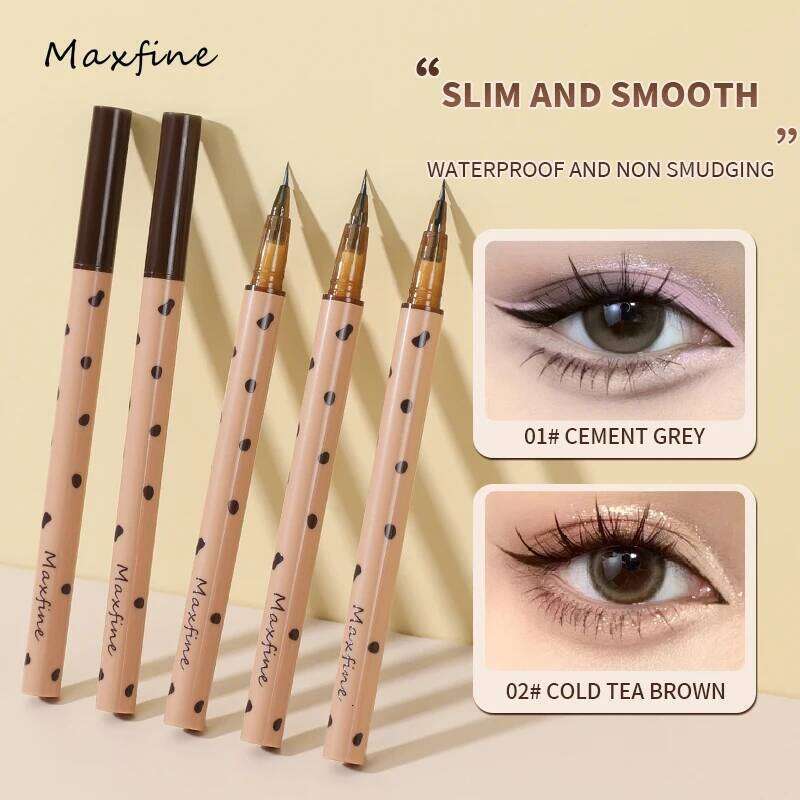 Slim and Exquisite Liquid Eyeliner Pen With Ultra Fine Tip Quick Drying Waterproof And Sdge Proof To Create Natural Eye Makeup X25072