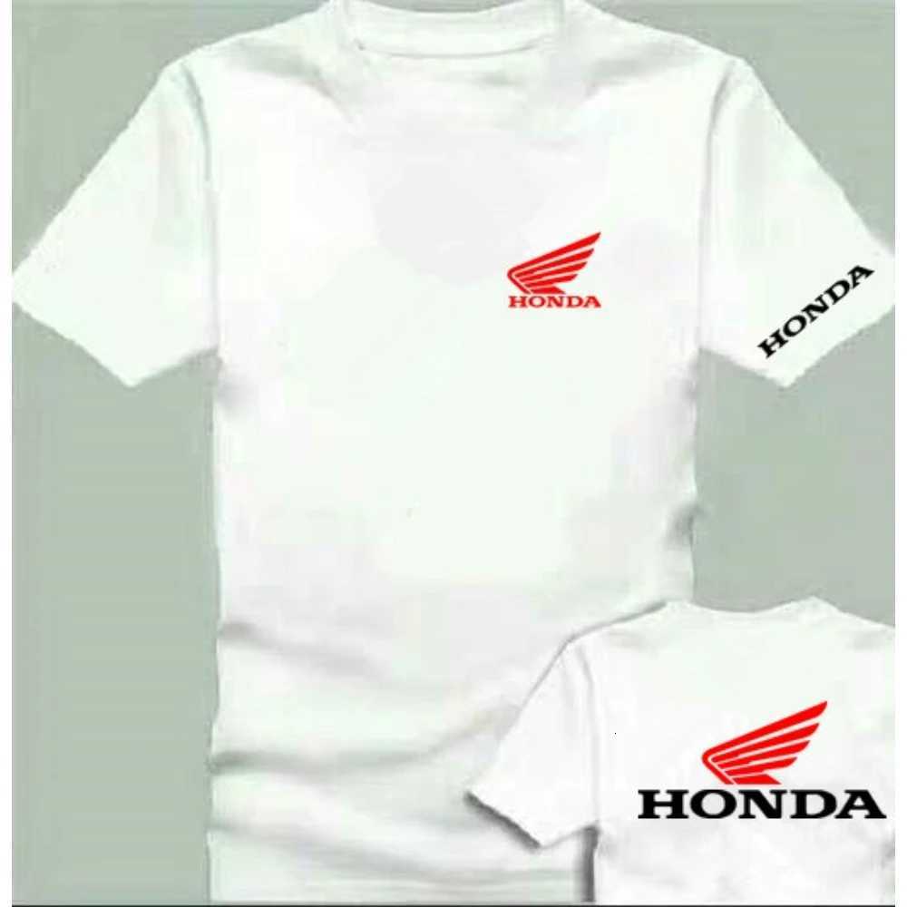 Honda CBR Non-Double Gold Wing American Retro Motorcycle Racing Mens T-shirt Printed Loose Short-sleeved Overalls R250724