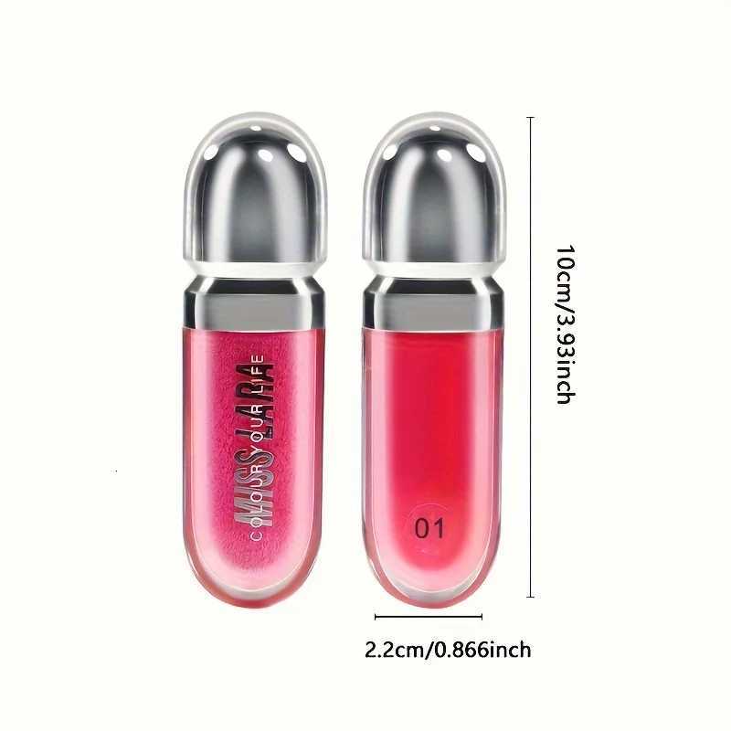 Beauty Moisturizing Lip Gloss with Shimmer - Hydrating Liquid Lip Shine Oil for Adult Nourishing 3D Effect Long-LastingXJ250724