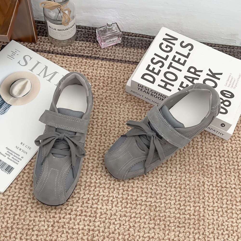 Designer Summer New German Training Women's Sports Forrest Gump 2025 French Thick-Soled Dad Shoes