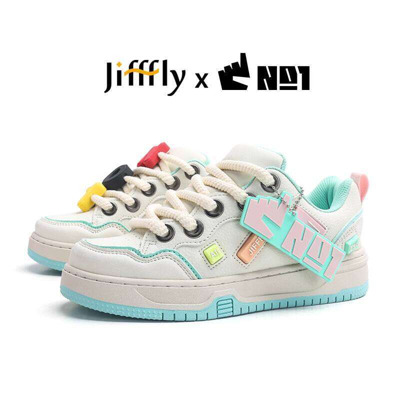 Limited Edition Nanbo Wan X JiffFly Collaboration: Comfortable Casual Board Boots for Ladies