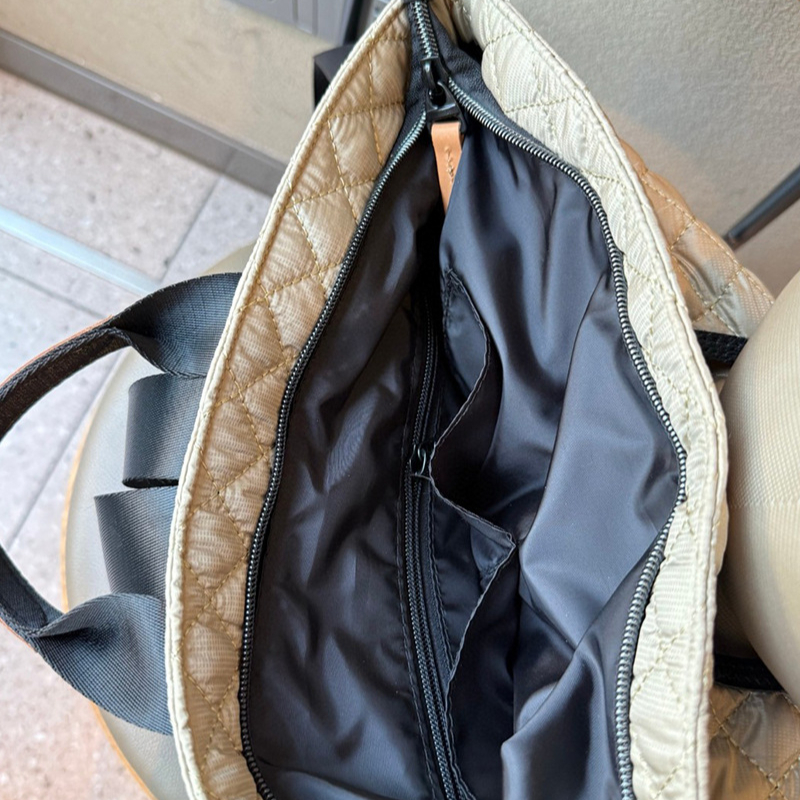 KOUDI 7033 Monster Backpack Diamond Lattice Feather Cartoon Women Student School Bag Waterproof Cloth