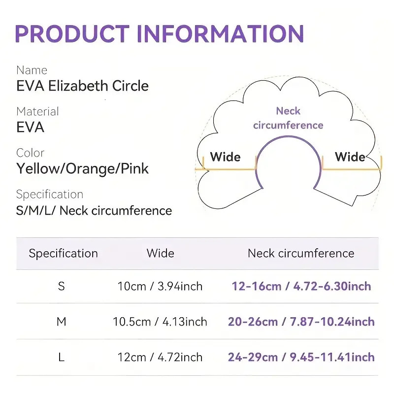 Pet Protective Collar Dog Neck Cone Recovery Cone Collar for Anti-Bite Lick Surgery Wound Healing Cat Dogs Health Circle 250731ww