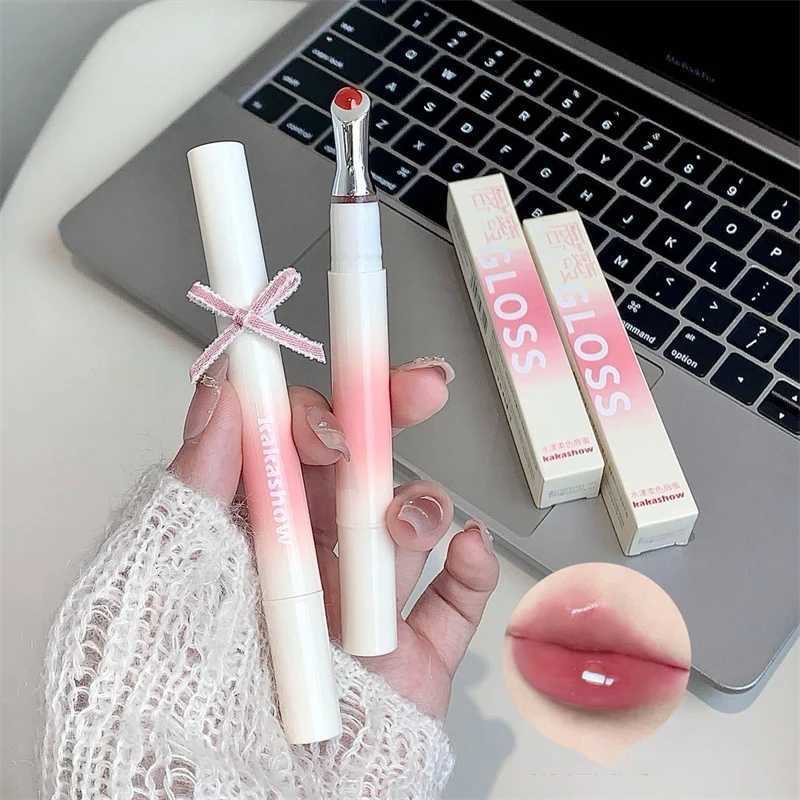 Watery Crystal Clear Jelly Lip Gloss Lasting Tender Mirror Water Light Glass Lip Glaze Smoothing Lips Line Moisturizing EssenceXJ250724