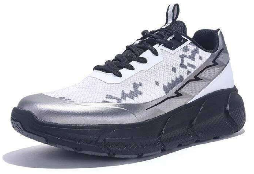 Jiffly Men's Fall/Winter Running Shoes - Trendy Python Pattern Cushioned Athletic Sneakers