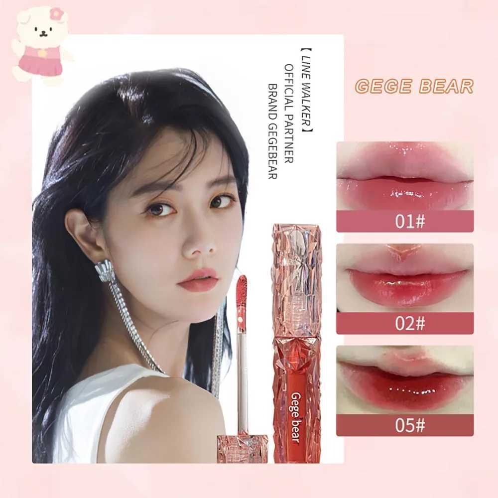 Gege Bear Crystal Mirror Water Lipgloss Hydrating And Ultra-Moisturizing High Shine Glossy Lip Tint Fuller Your LipsXJ250724