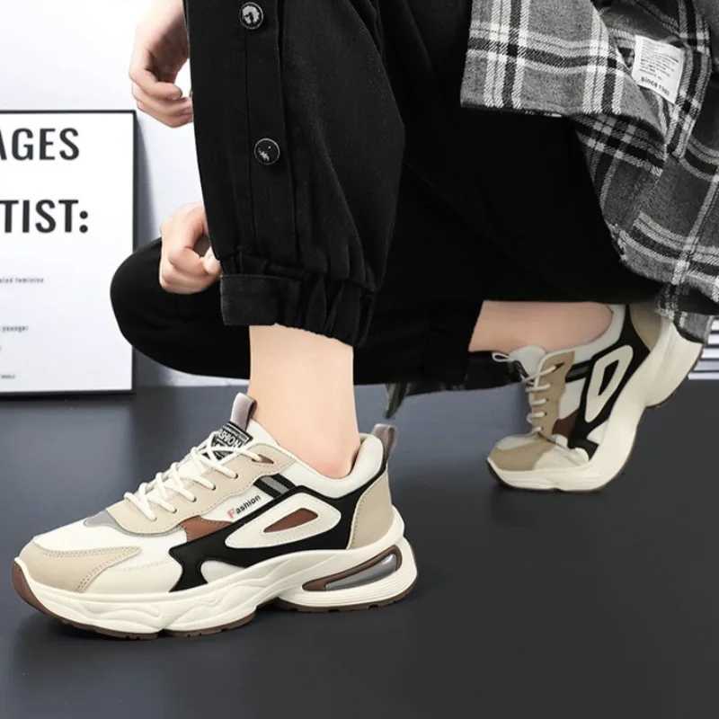 Men Shoes Summer Breathable Platform Mesh Sneakers Outdoor Hiking Casual Men Shoes Non-Slip Comfort Run Shoes Mens Sneakers XJ250725