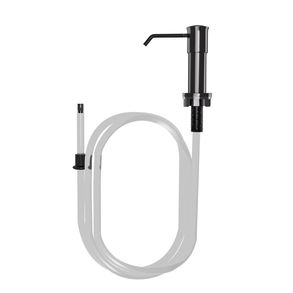 Portable Stainless Dwe74 Steel Dish Soap Dispenser With Silicone Hose For Any Kitchen