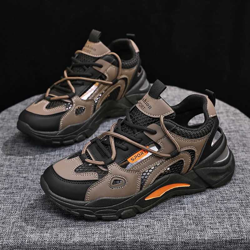 2025 Summer Womens Sneakers New Womens Platform Shoes Womens Tennis Cheating Empty Sandals Casual Outdoor Ladies Vulcanized.XJ250725