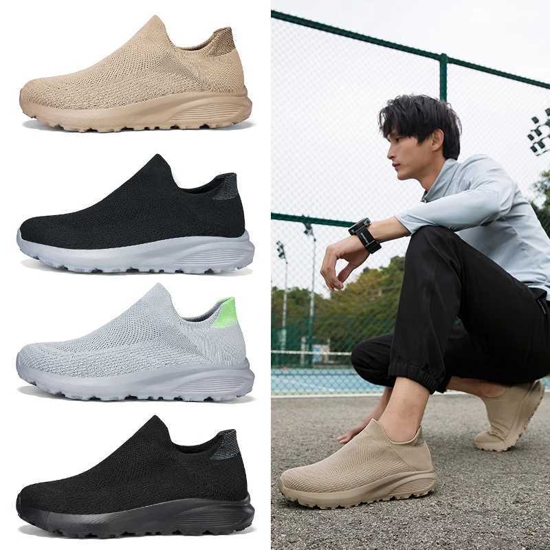 Hot Sale Men Casual Shoes Ultralight Comfortable Running Shoes Unisex Men Sock Mouth Sneakers Mens Tennis Shoes XJ250725