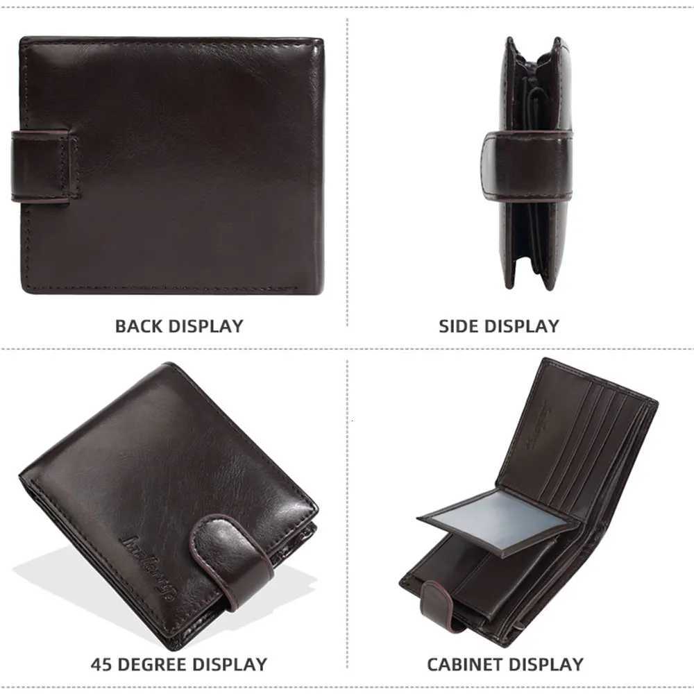 Baellerry New Short Men Wallets Zipper Coin Pocket Business Male Purses High Quality PU Card Holder Small Wallet For Men Z250725