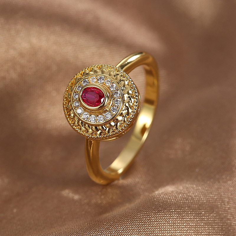 Sophisticated Women's Ornament Combining Traditional Metalwork Artistry with Shimmering Stones
