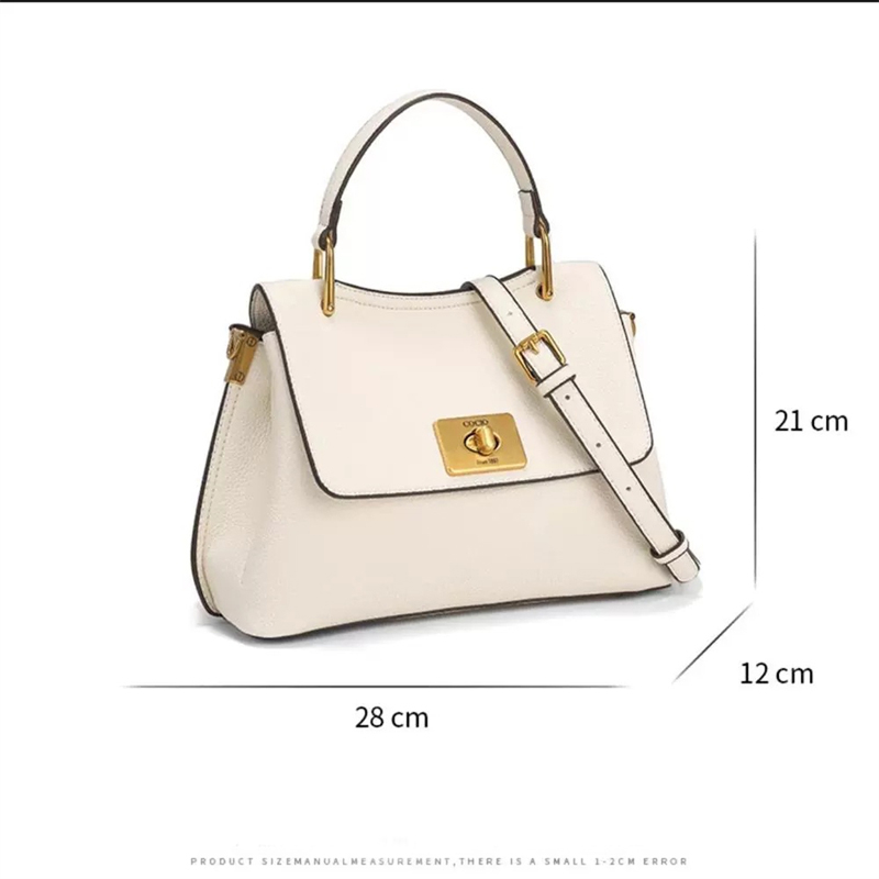 COCIO designer bag New minimalist high-quality shoulder bag leather casual womens bag large capacity handbag