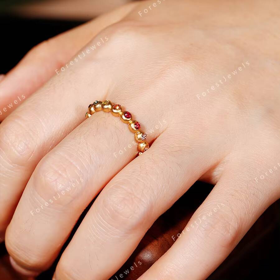 Moissanite Wedding Anniversary Diamond Ring Fashion Rings for Women Gold Ring for Women