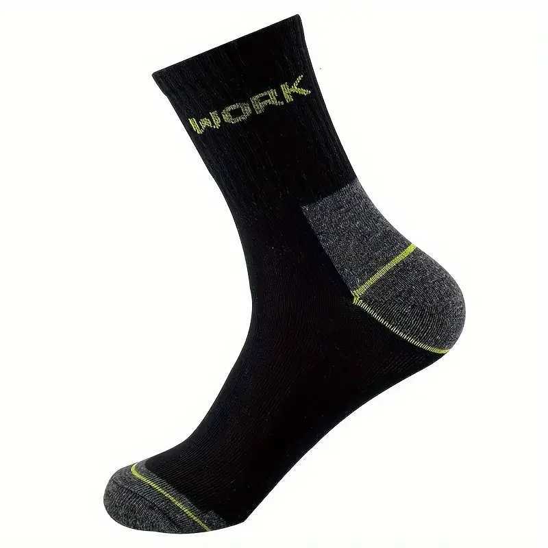 30 pairs of mens moisture absorbing cotton sports cushioning crew neck socks outdoor hiking socks anti-slip X250725