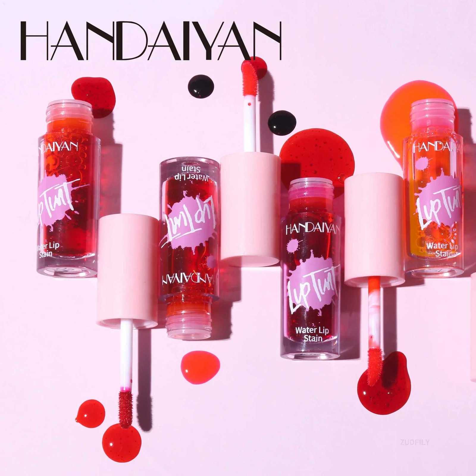 Fruit Juice Lip Tint Non-stick Cup Liquid Lipstick and Blush 2 In1 Waterproof Long Lasting Water Lip Stain Lips cheek Makeup 1pcXJ250724