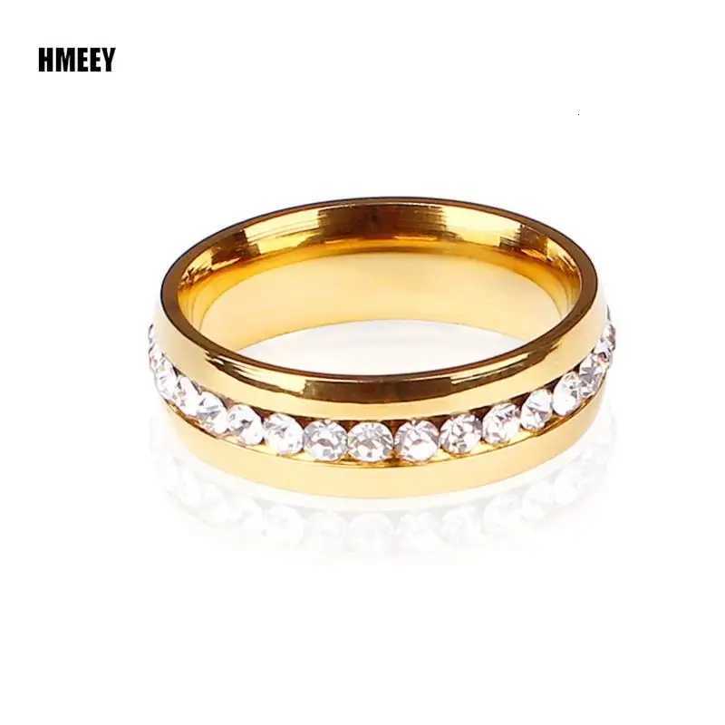 HMEEY new minimalist ultra-thin ring suitable for womens weddings bright cubic zirconia high-quality variable female finger ring jewelry W250417