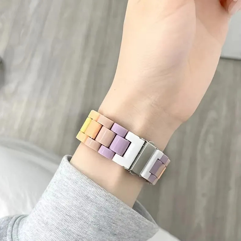 Resin Strap For xiaomi band 3 active Correa bracelet Sport Watchband For Redmi watch 4 3 2 Replacement strap Woman Man Wristband 250723