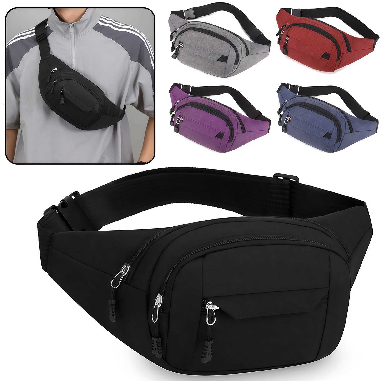 Mobile Waist Bag For Both Men And Women Multifunctional Large Capacity Anti-Splash Business Wear-resistant Structure SiteAZMT Y250724