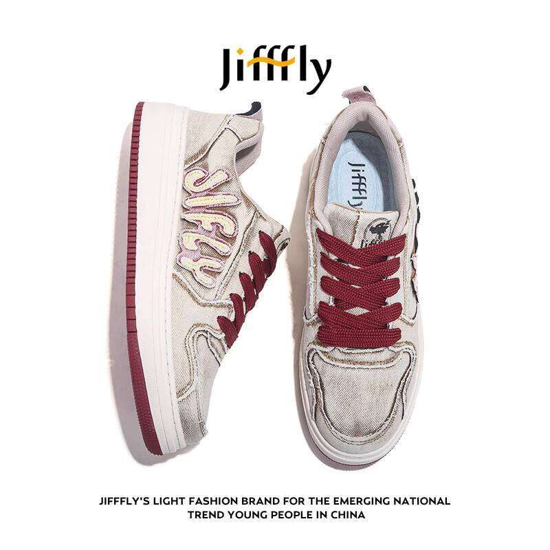 Jifffly Men's Sneakers 2025 Summer New Versatile Trendy Niche Casual Couple Sports Shoes