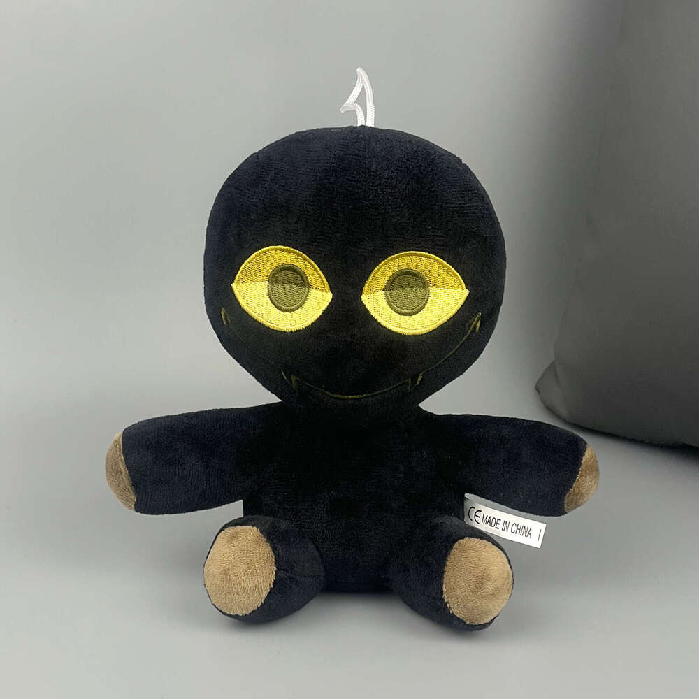 Slap Battles Bob Plush Little Black Man Game Peripheral stuffed Toy New Product