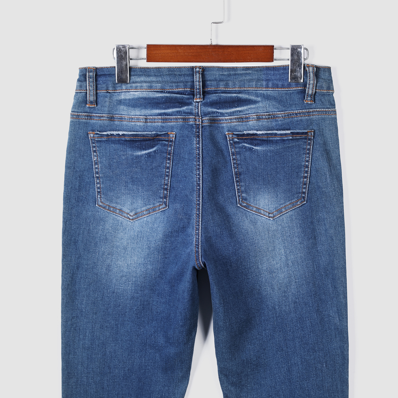 Women's tight jeans with elastic fabric for slimming and leg length versatile and fashionable pencil pants