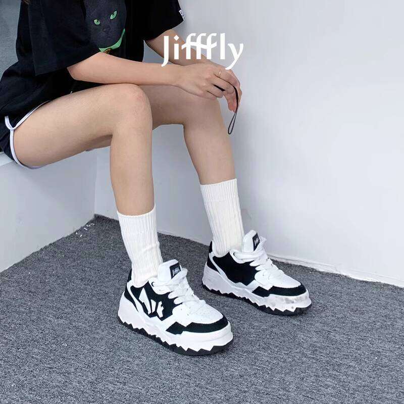 Jifffly Bread Shoes Men sport athleisure 2025 Summer daily outfit New Comfortable Versatile Trendy Thick-Soled Casual Sneakers