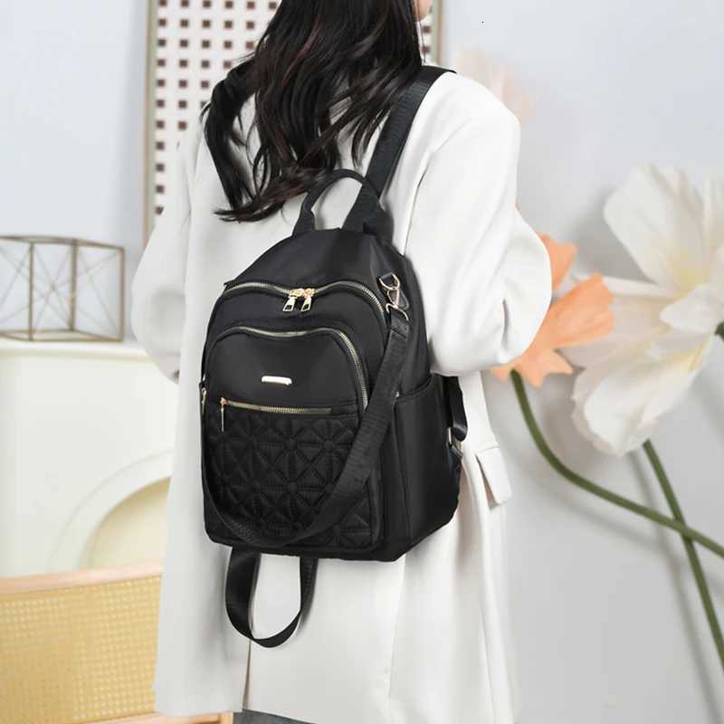 Unisex Square Bag Mens and Womens Backpack Travel Backpack Casual Backpack Womens Fi Backpack Y250726