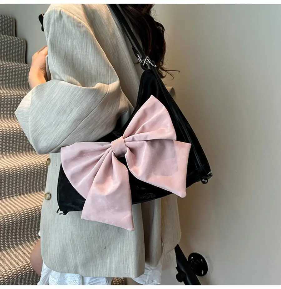 Sweet commuter underarm bag for women large capacity e bag multi-purpose student tote bag for class Y250725