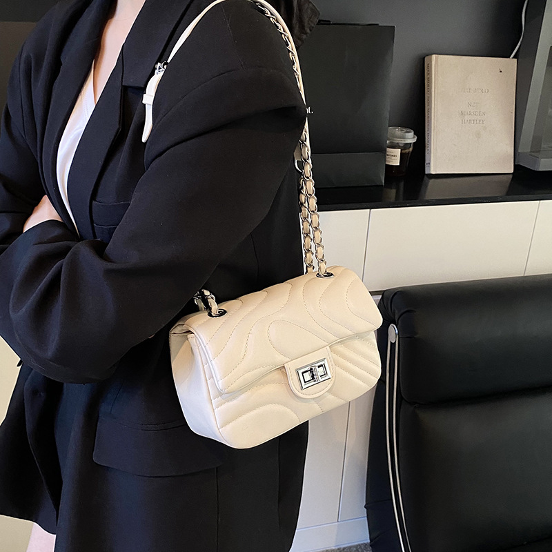 Luxury Brand Designer Bag Trend 2025 Spring Summer New Small Style Chain Bag Exquisite Texture Single Shoulder Crossbody Bag Versatile Women's Ba