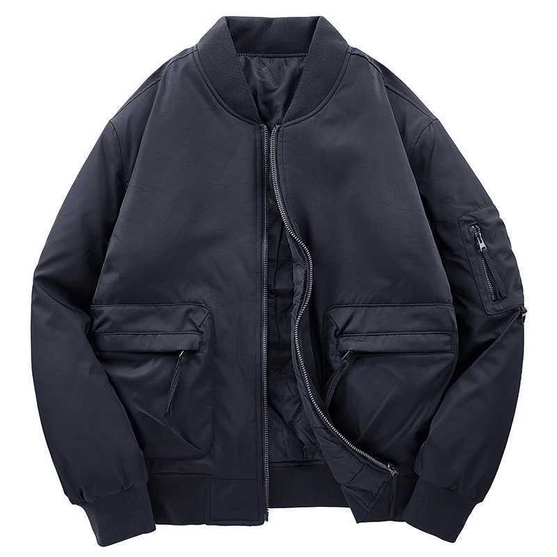 Men Pilot Bomber Jacket MA-1 Classic Jacket Male Autumn Baseball Jacket Oversized New Down Jacket Casual Sports Fleece Coat X250725