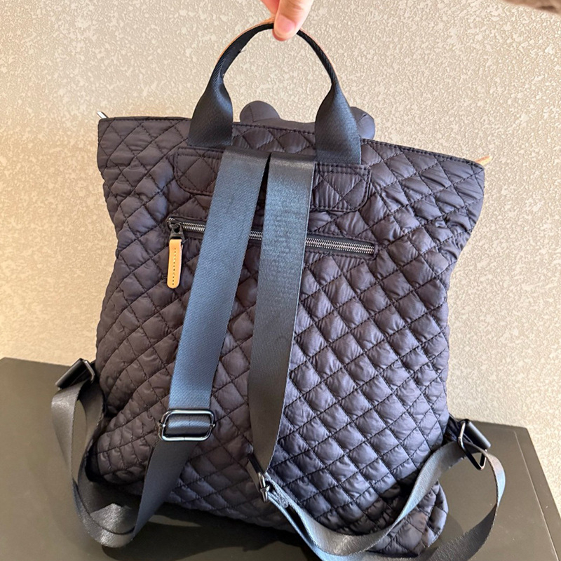 KOUDI 7033 Monster Backpack Diamond Lattice Feather Cartoon Women Student School Bag Waterproof Cloth