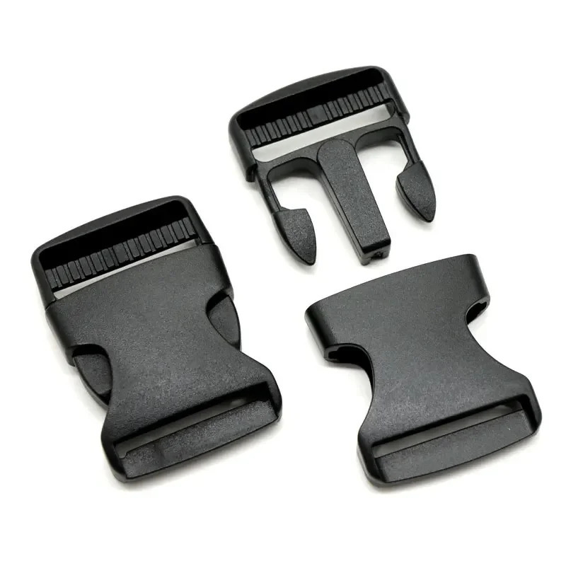 2~50pcs Adjustable Belt Buckles 15/20/25/32/38/50mm Plastic Adjustment Buckle Accessories for Backpack Straps Luggage Webbing 250723