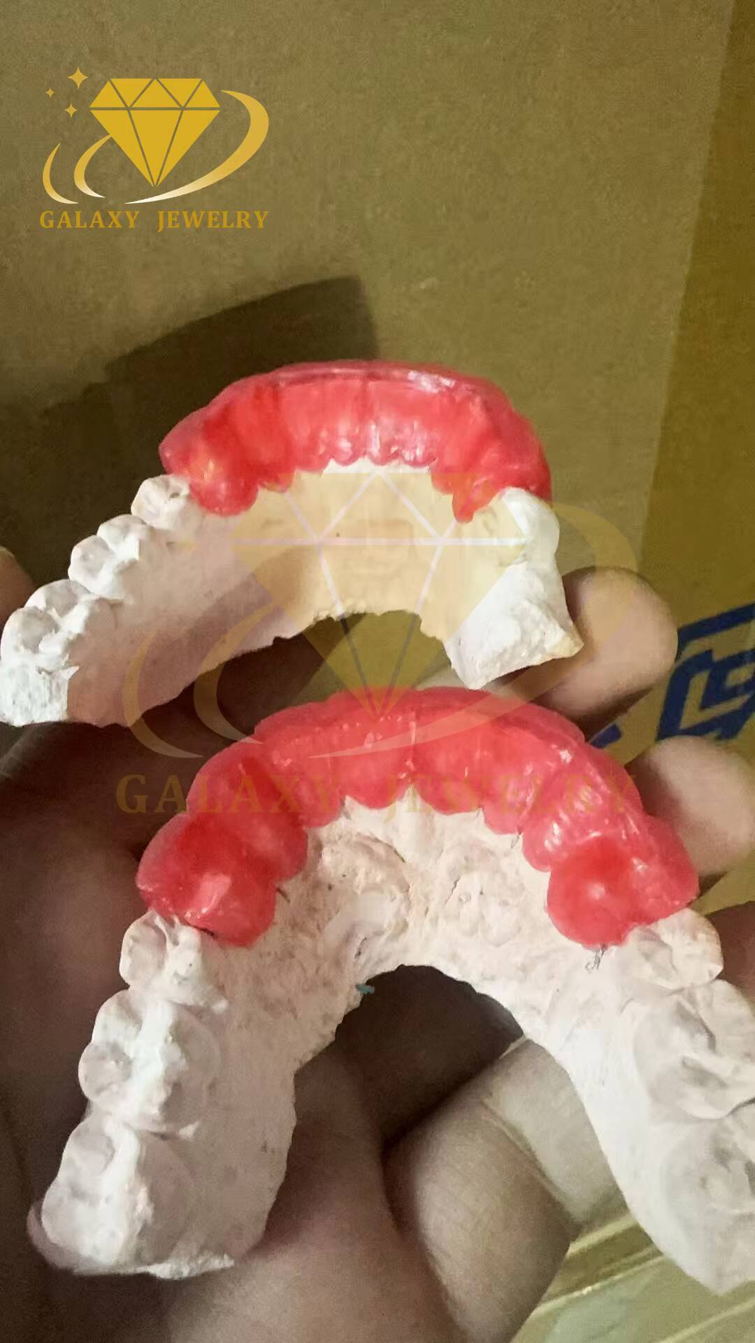 Hip Hop Jewelry Vvs Moissanite Diamond Teeth Grillz S925 10k 14k 18k Gold Silver Iced Out Grillz for Teeth