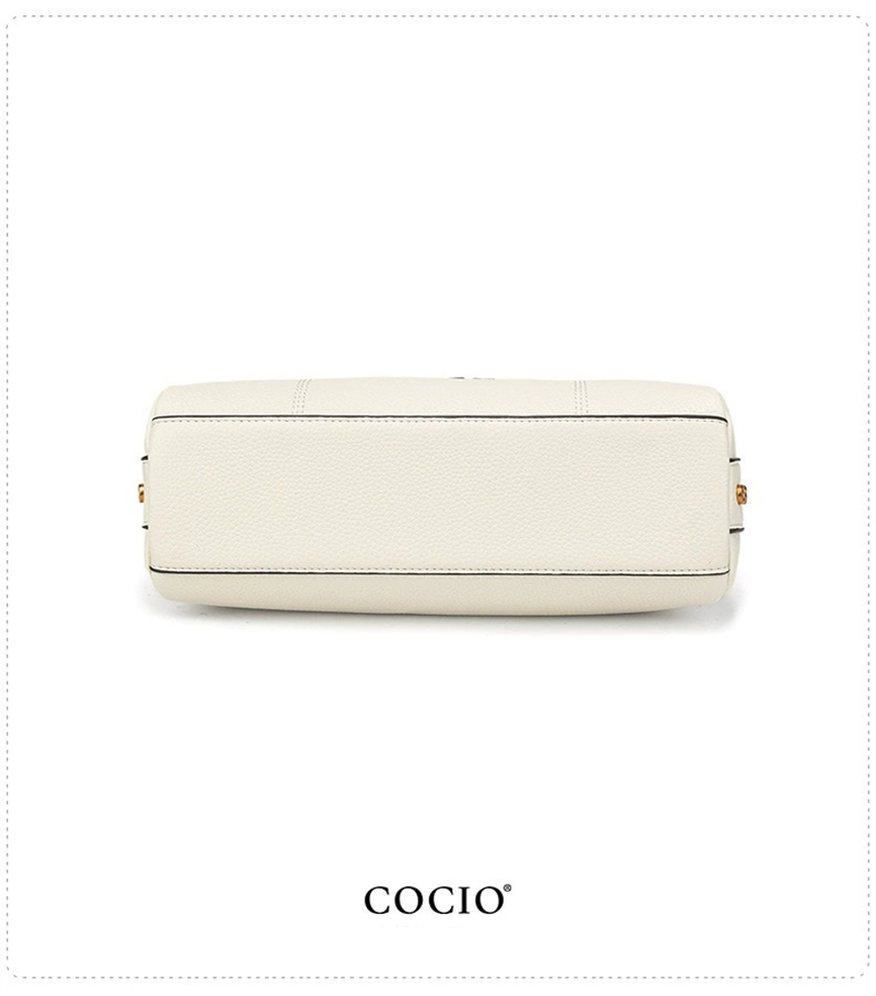 COCIO designer bag New minimalist and versatile high-quality baguette bag casual leather armpit bag womens handbag