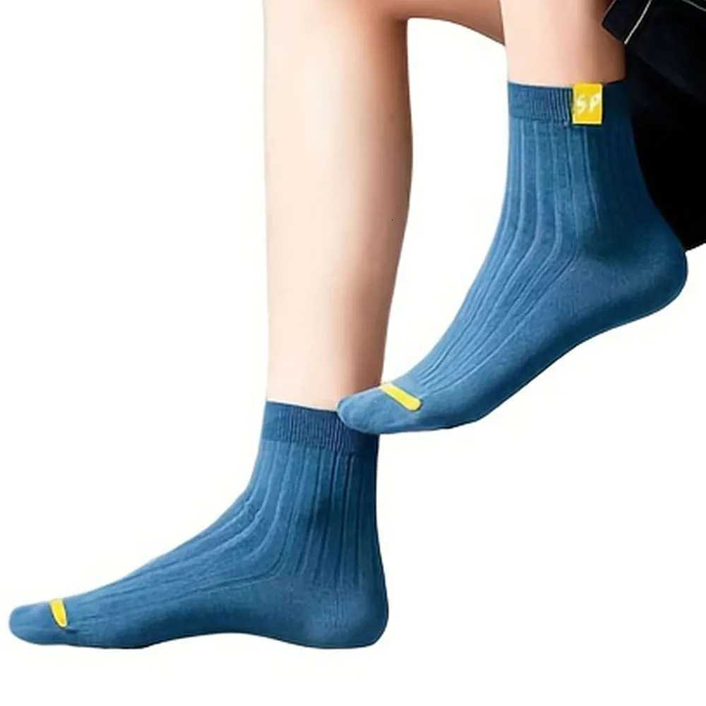 5/10/15/20 Pairs Men Socks Breathable Cotton Sports Stockings Comfortable Men Socks Sweat Absorption Business Socks Letter Print X250725