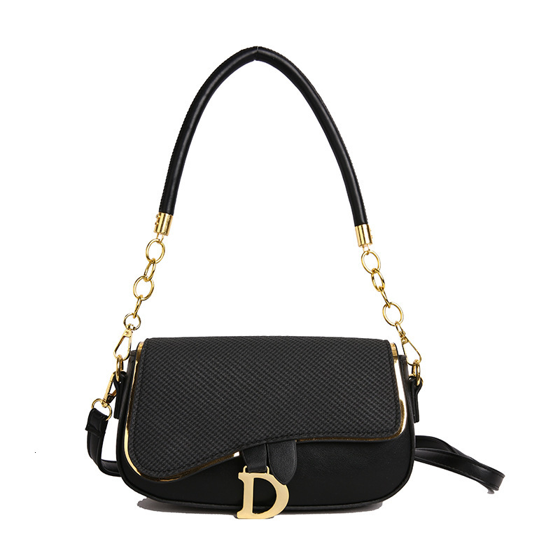 Luxury Brand Designer Bag 2025 New Niche Design Versatile Crossbody Bag For Women High-End Feel Single Shoulder Trendy Korean Fashion Underarm Bag