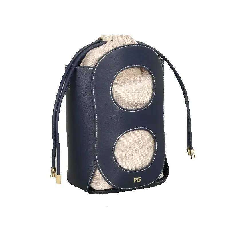 PG Women's Fashion Shoulder High Quality Crossbody Bag Brand 2024 New Trend Solid Color Cutout Tote