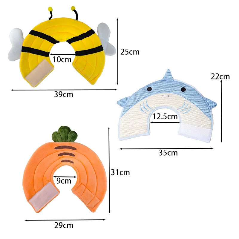 Soft Cone for Cat Adjustable Breathable Cat Collar To Prevent Biting and Licking Suitable for Postoperative or Injury Situations 250716