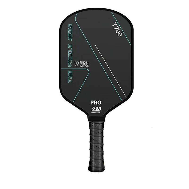 T700 Carbon Fiber Matte Pickleball Racket With Honeycomb Core