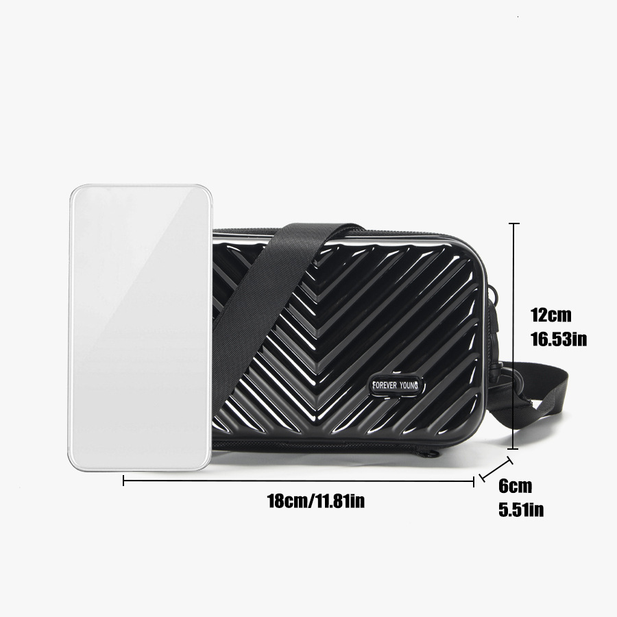 Free Shipping Designer Luxury New Diagonal Striped Square Handbag Fashionable Women's Single Shoulder Handbag Makeup Bag Casual Phone Bag