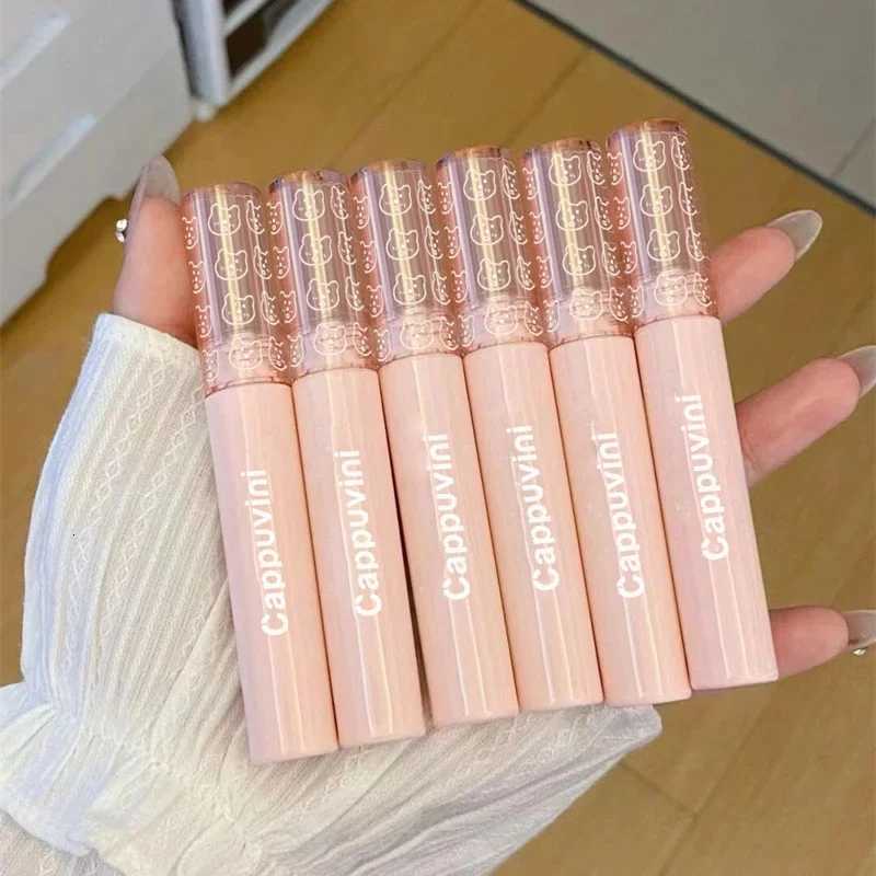 1PC Mirror Water Lip Gloss Cherry Pink Transparent Waterproof Long Lasting Moisturizing Nude Clear Tint Glass Lips Oil MakeupXJ250724