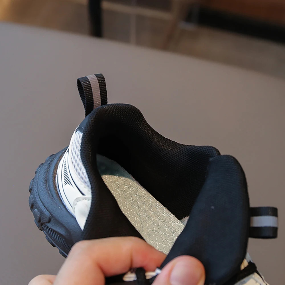 Autumn Sport Shoes For Children PU Leather Boys Girls Running Antislippery Teenagers Kids Sneakers Casual Shoes 250725