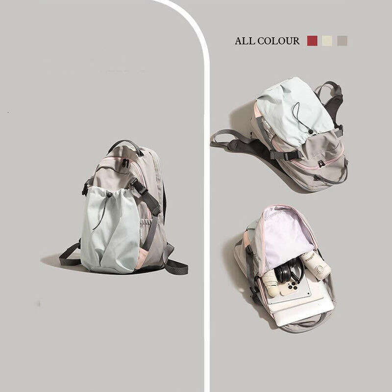 European Local Fashion Trend Student Backpack Couples Junior College Three-in-one Leisure Outdoor Bag